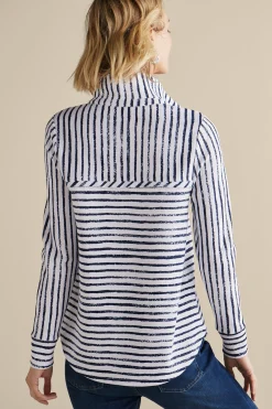 Soft Surroundings Neera French Terry Tunic><noscript><img width=