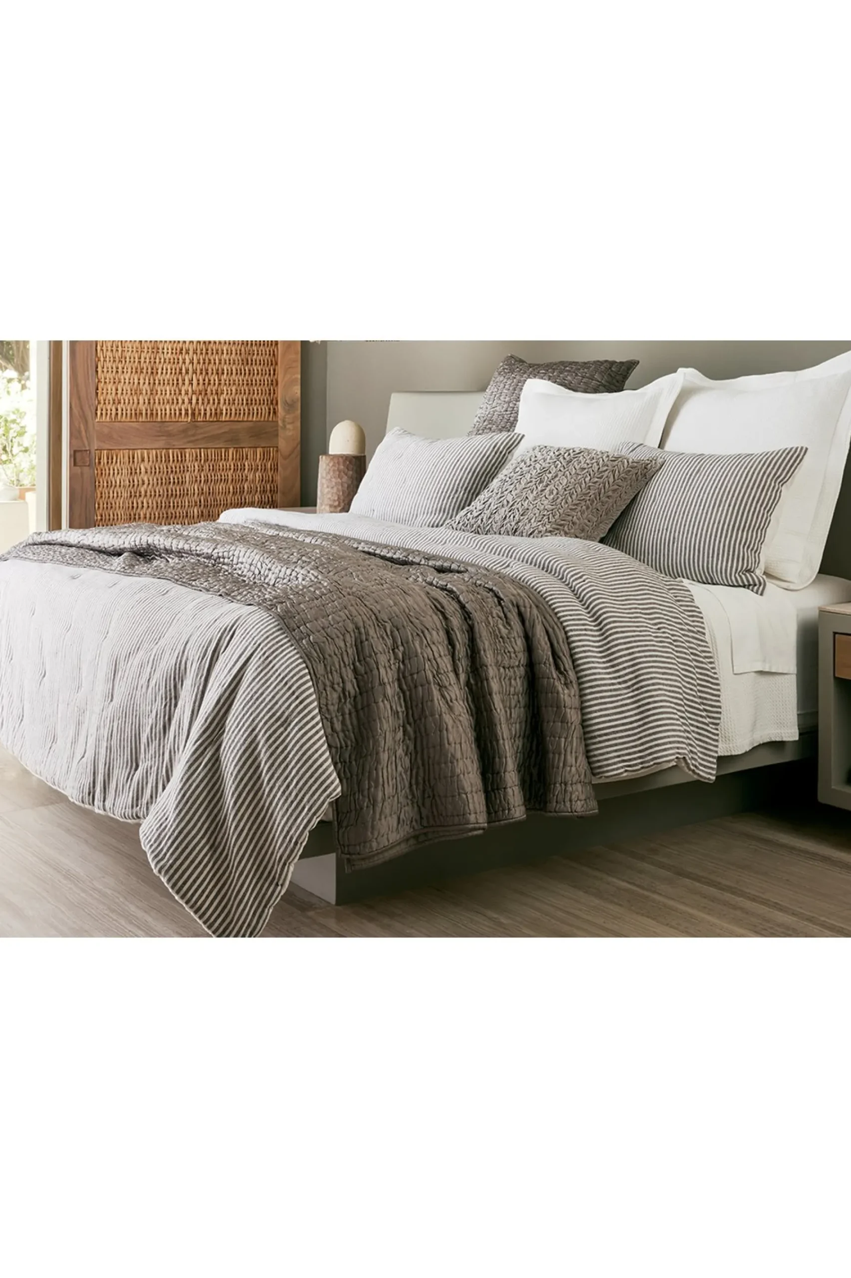 Soft Surroundings Nicolette Crinkle Sham> pillowcases & shams