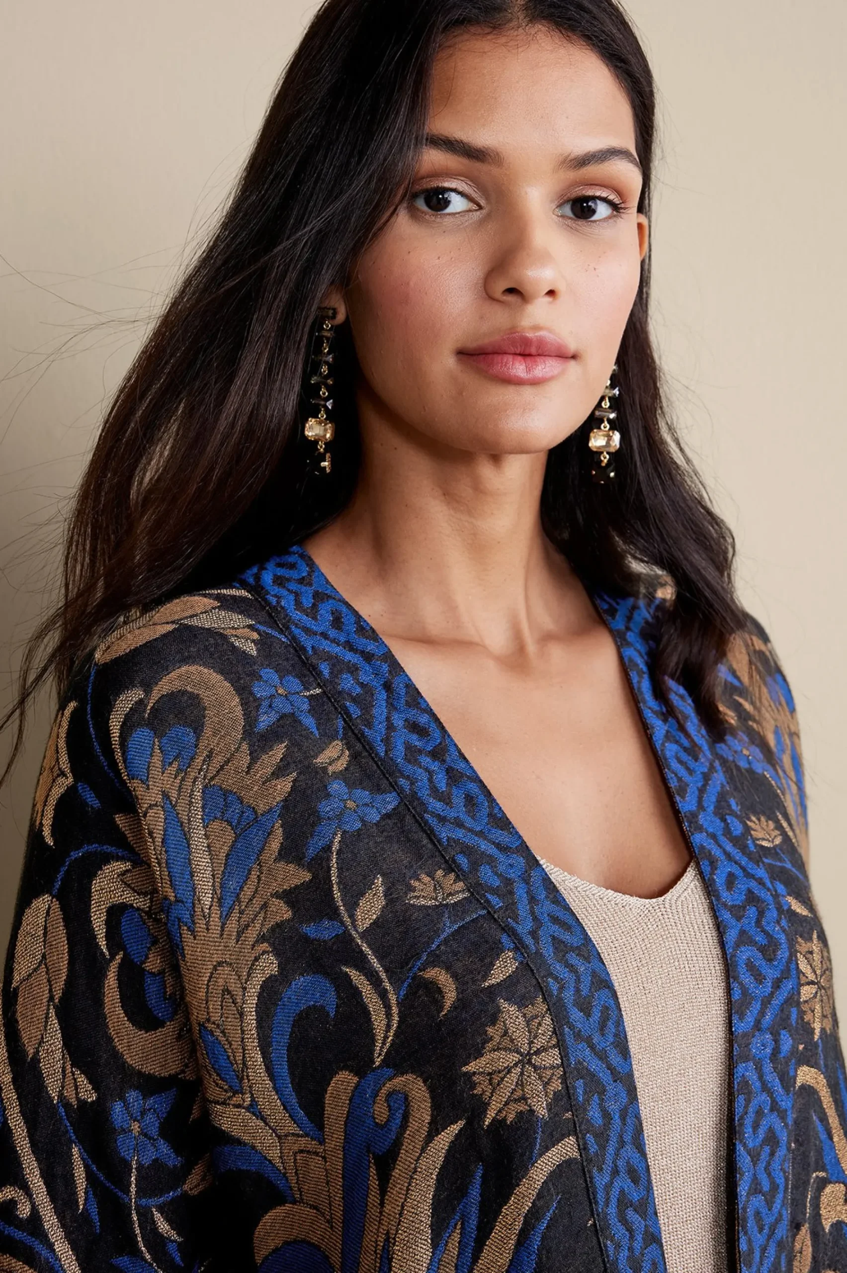 Soft Surroundings Night Garden Topper> Into The Blues|Everyday Styles