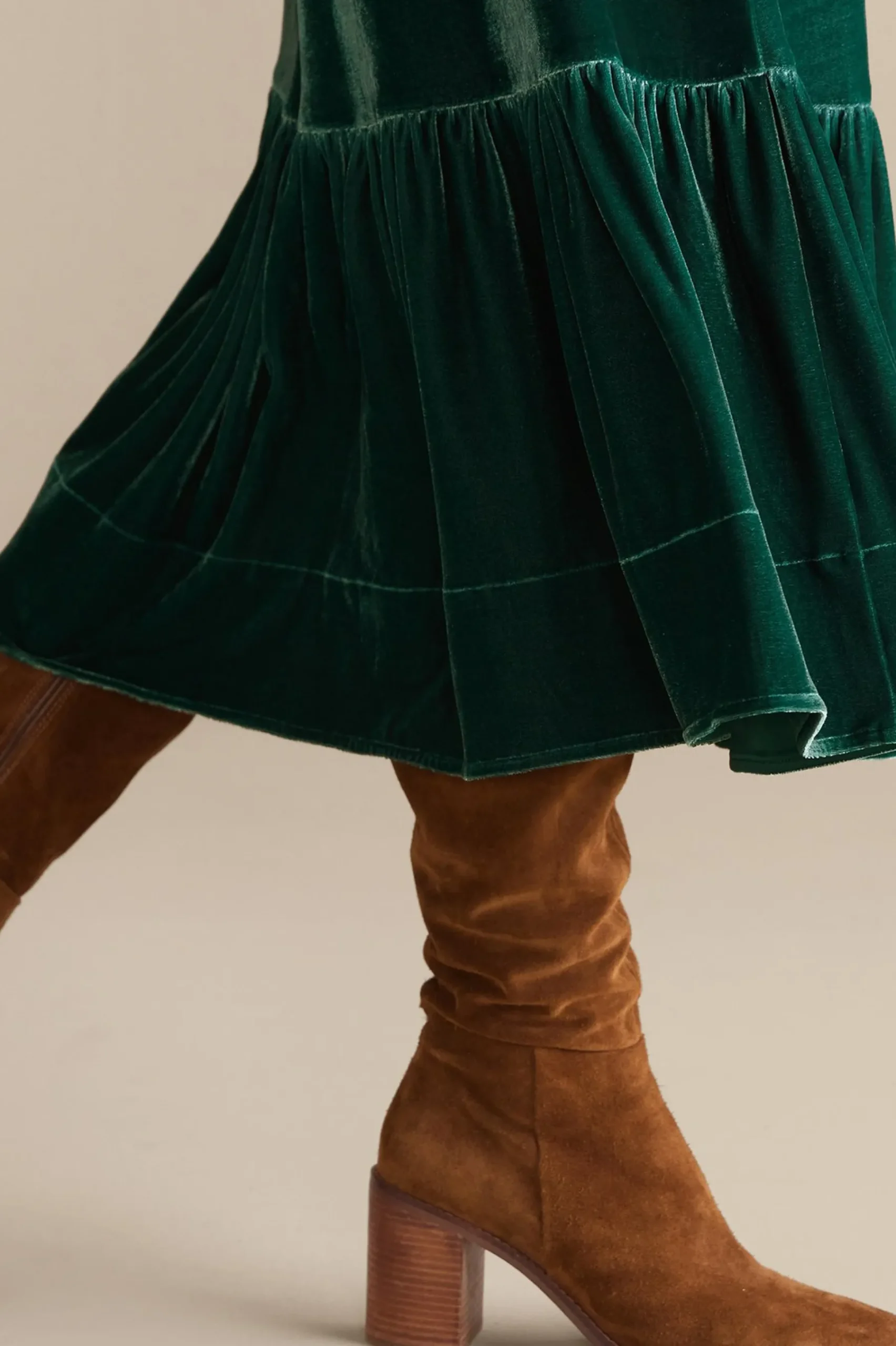 Soft Surroundings Noelle Velvet Skirt> EVelvet Styles|Skirts