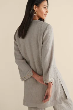 Soft Surroundings Oceo Gauze Topper><noscript><img width=