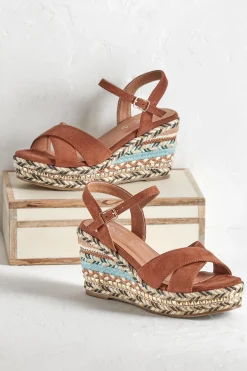 Soft Surroundings Patrizia Sloane Wedge> sandals|heels