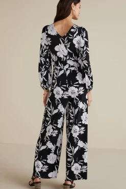 Soft Surroundings Penelope Long Sleeve Jumpsuit><noscript><img width=