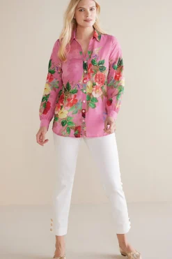 Soft Surroundings Petites Danica Embellished Shirt> The Floral Shop