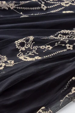 Soft Surroundings Petites Leatrice Embroidered Maxi Skirt><noscript><img width=