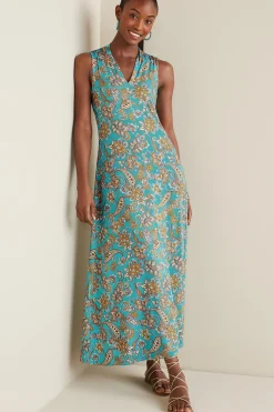 Soft Surroundings Petites Lenora Knit Maxi Dress> Into The Blues|The Floral Shop