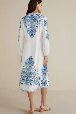 Soft Surroundings Petites Louise Midi Dress><noscript><img width=