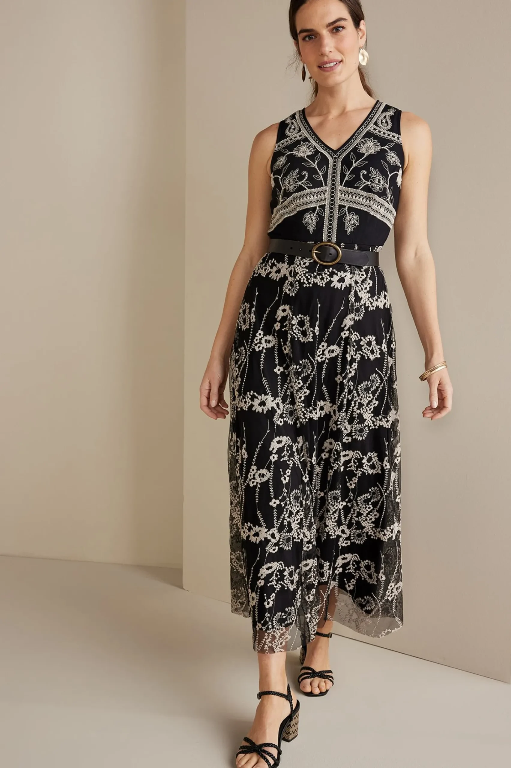 Soft Surroundings Petites Olivia Maxi Dress> Global Artistry|Dresses
