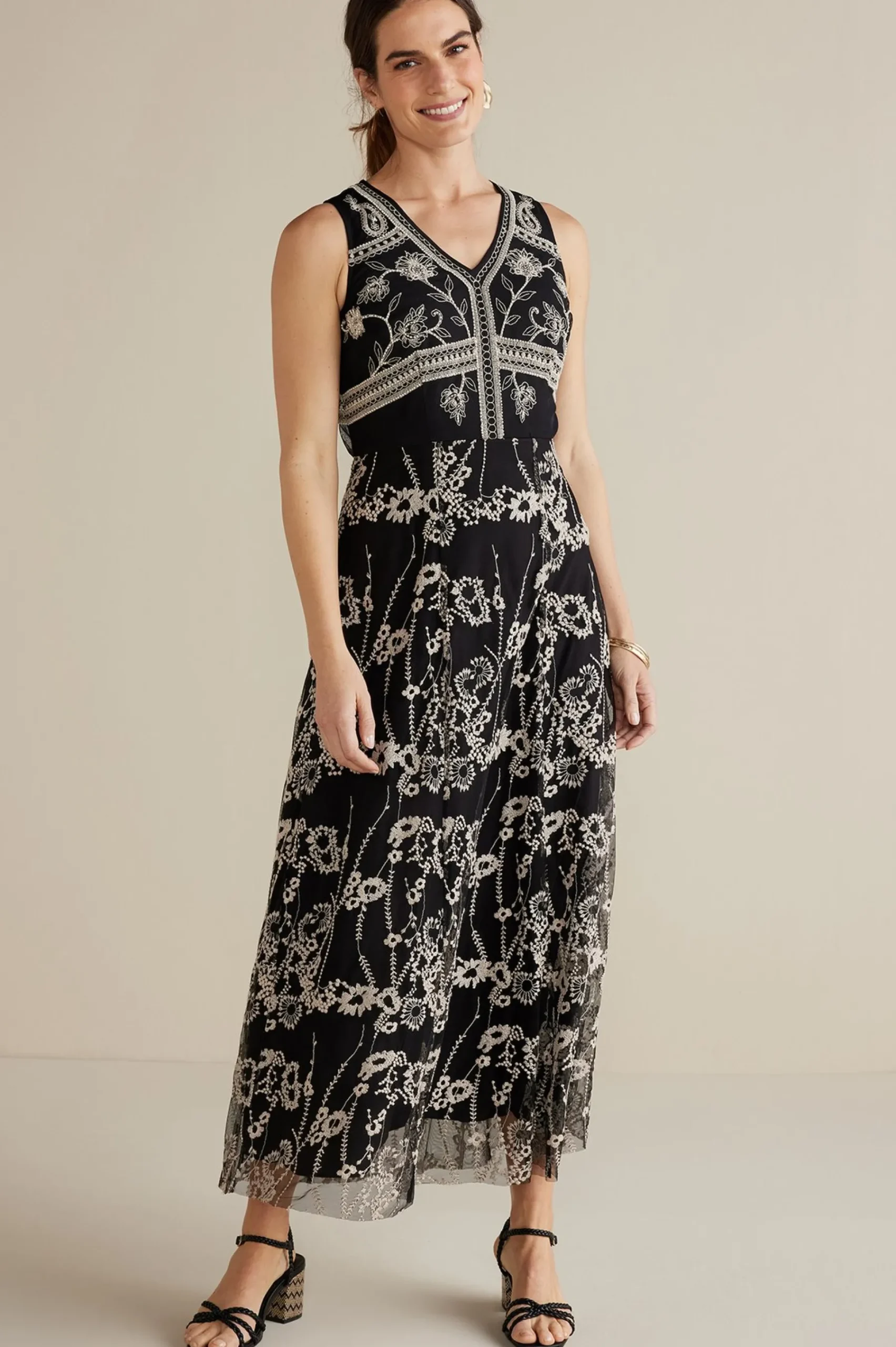 Soft Surroundings Petites Olivia Maxi Dress> Global Artistry|Dresses