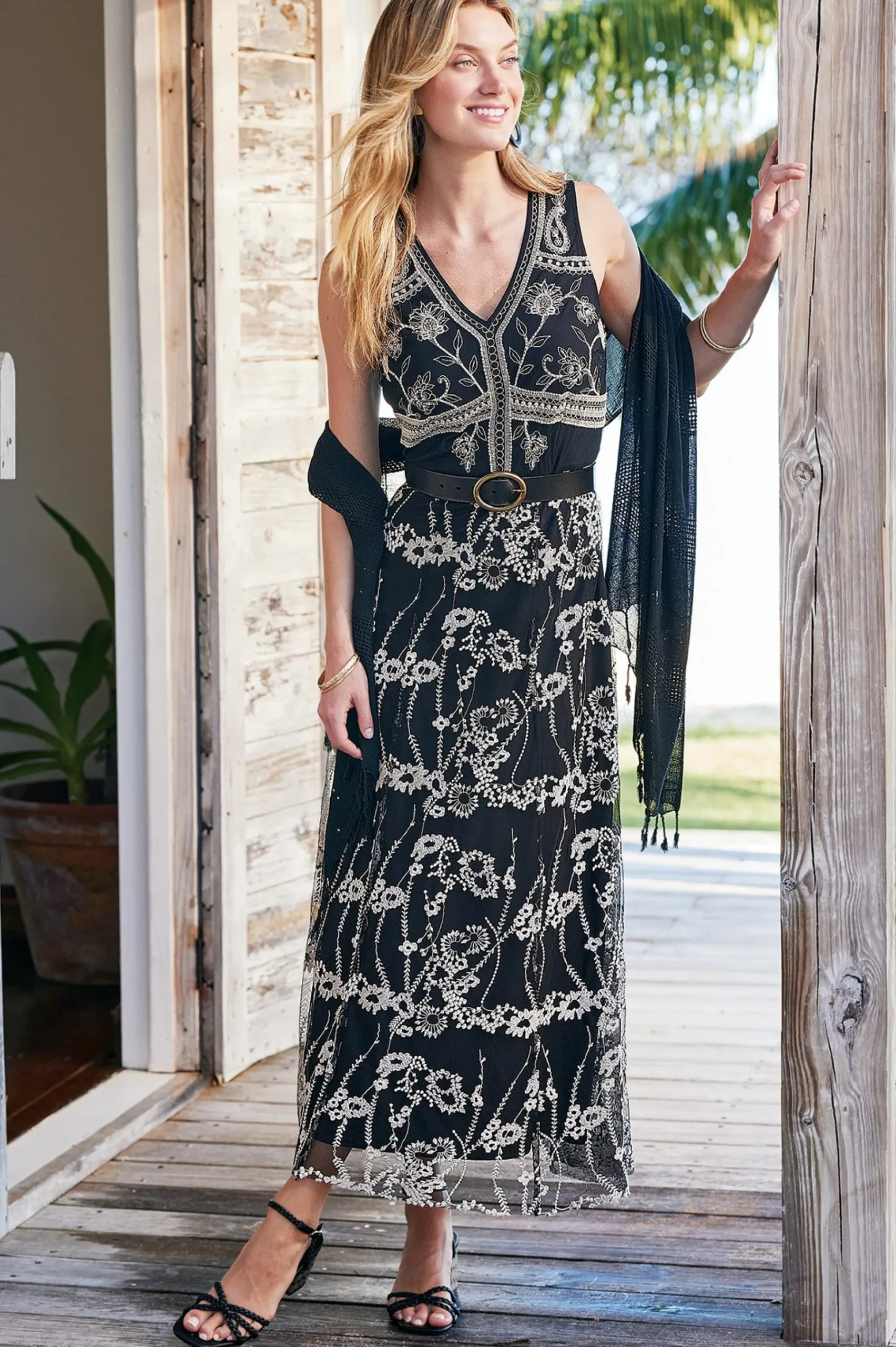 Soft Surroundings Petites Olivia Maxi Dress> Global Artistry|Dresses