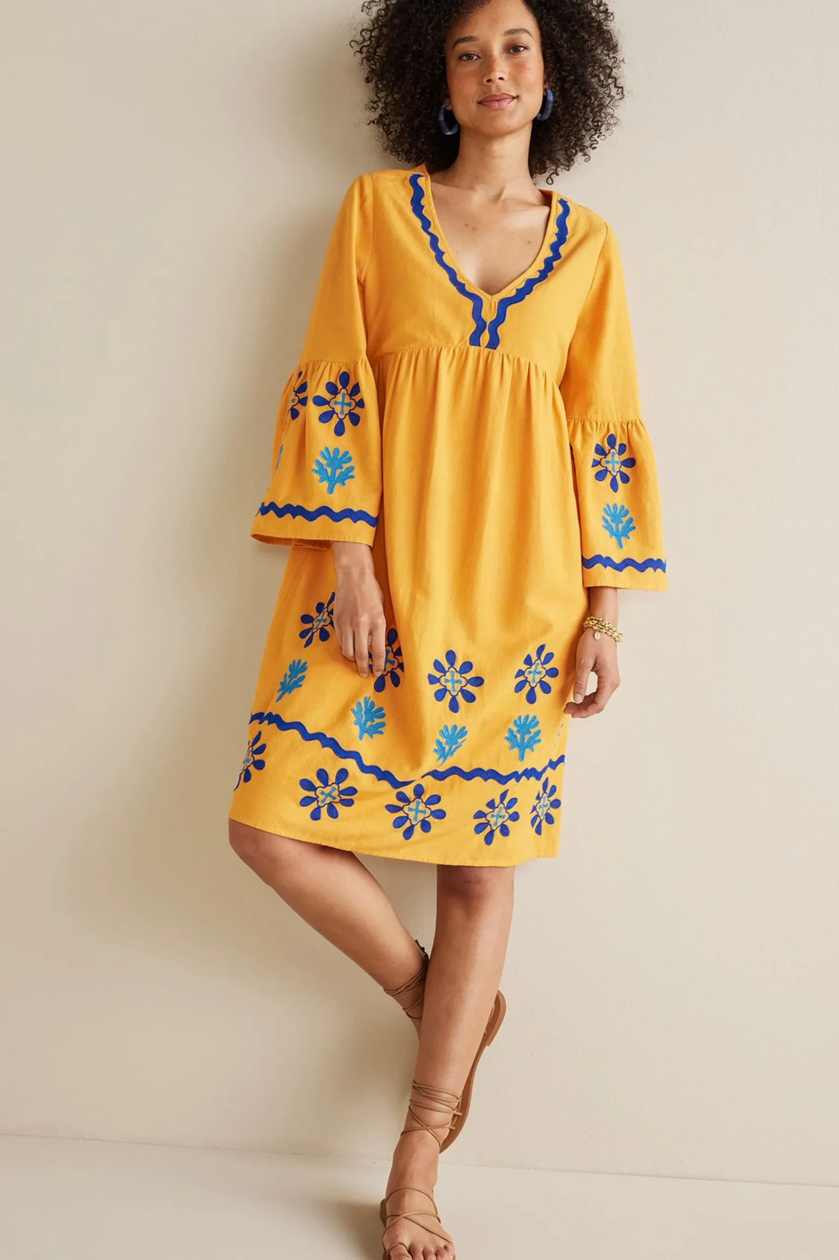 Soft Surroundings Petites Petra Short Dress> Global Artistry|Dresses