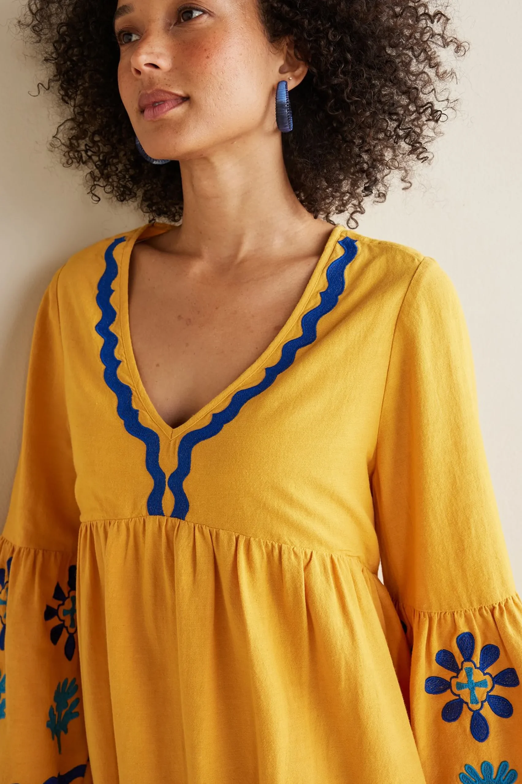 Soft Surroundings Petites Petra Short Dress> Global Artistry|Dresses