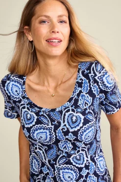 Soft Surroundings Petites Soft Essential™ SUPIMA® Short Sleeve Tee><noscript><img width=