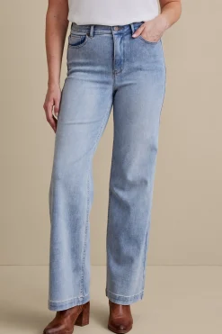 Soft Surroundings Petites Ultimate Denim Wide Leg Jeans> Everyday Styles|Wear Now Styles