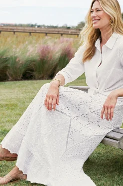 Soft Surroundings Porfiria Embellished Skirt><noscript><img width=