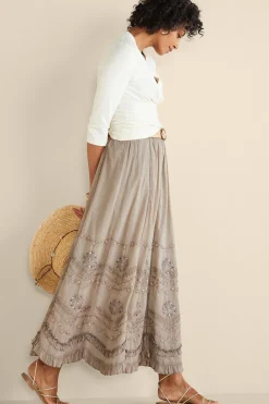 Soft Surroundings Portia Skirt> Feminine Flourish|Vacation Shop