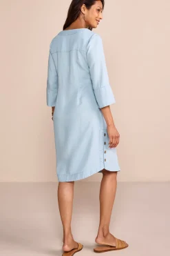 Soft Surroundings Positano Getaway Dress> Into The Blues|Vacation Shop