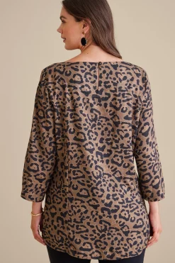 Soft Surroundings Raelynn Lyocell Pullover><noscript><img width=