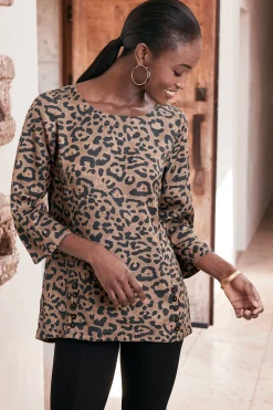 Soft Surroundings Raelynn Lyocell Pullover><noscript><img width=