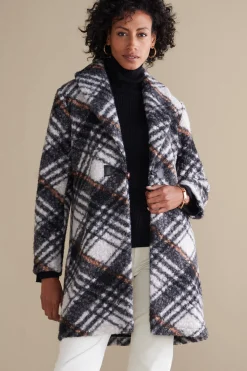 Soft Surroundings Rita Plaid Jacket> Jackets & Coats