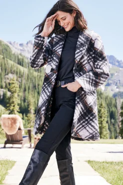 Soft Surroundings Rita Plaid Jacket><noscript><img width=