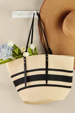 Soft Surroundings Rosalie Stripe Tote> Handbags