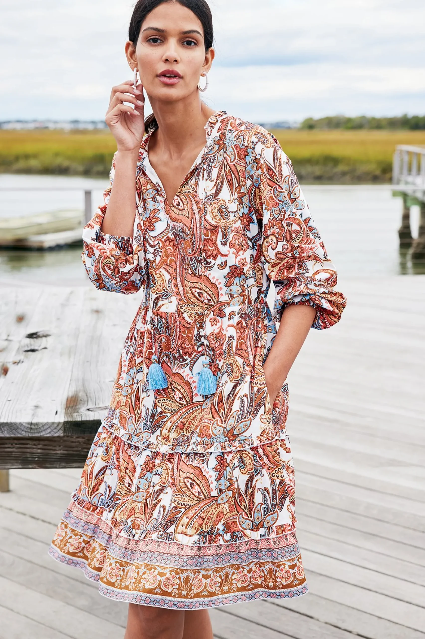 Soft Surroundings Sadie Short Dress> Vacation Shop|vacation dresses
