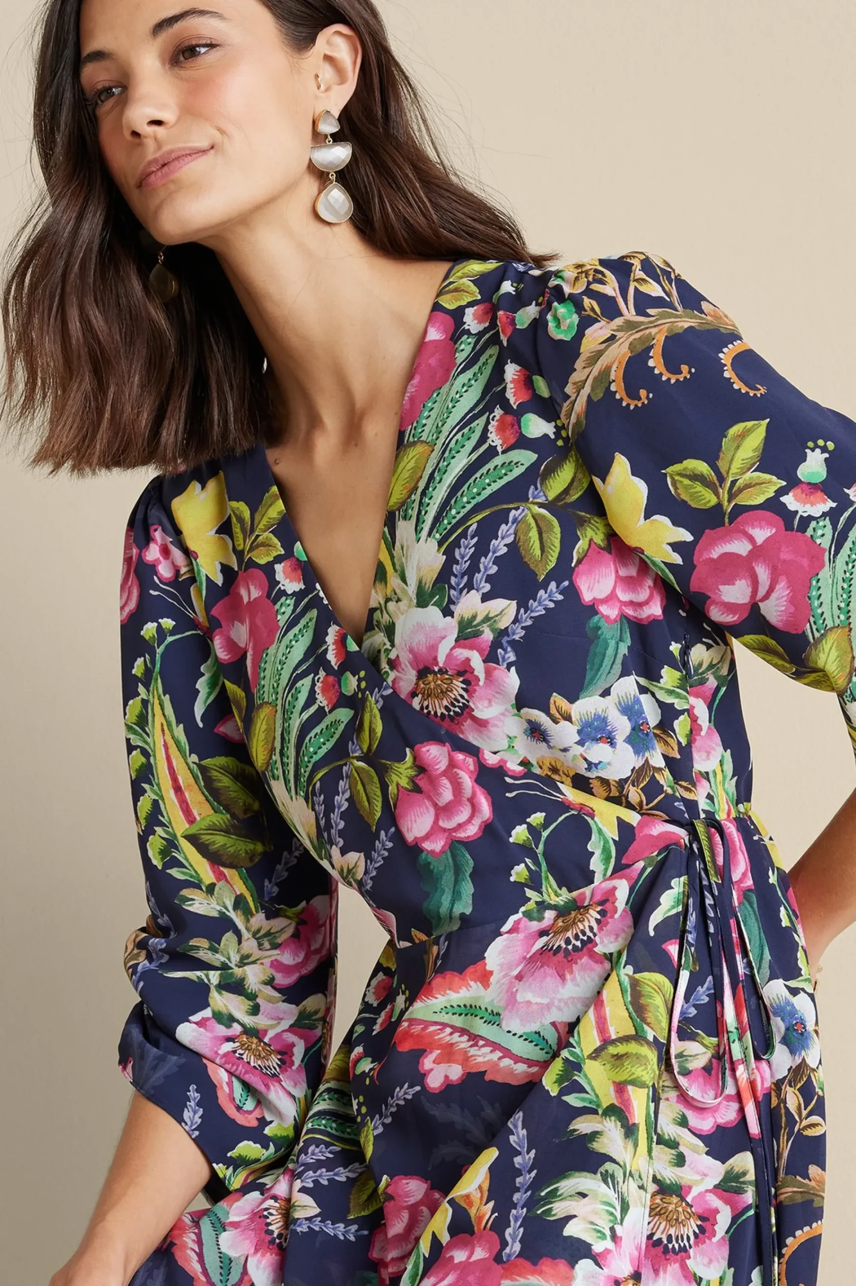 Soft Surroundings Samantha Maxi Dress> Feminine Flourish|vacation dresses