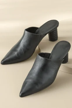 Soft Surroundings Sanctuary Swag Textured Heel Slide> slides & mules