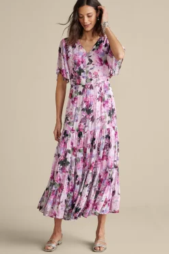 Soft Surroundings Santhia Maxi Dress> Feminine Flourish|vacation dresses