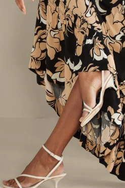 Soft Surroundings Schutz Helene Kitten Heel Sandal> sandals