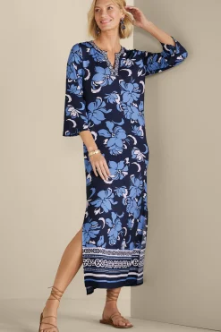 Soft Surroundings Sedona Maxi Dress> Into The Blues|Vacation Shop