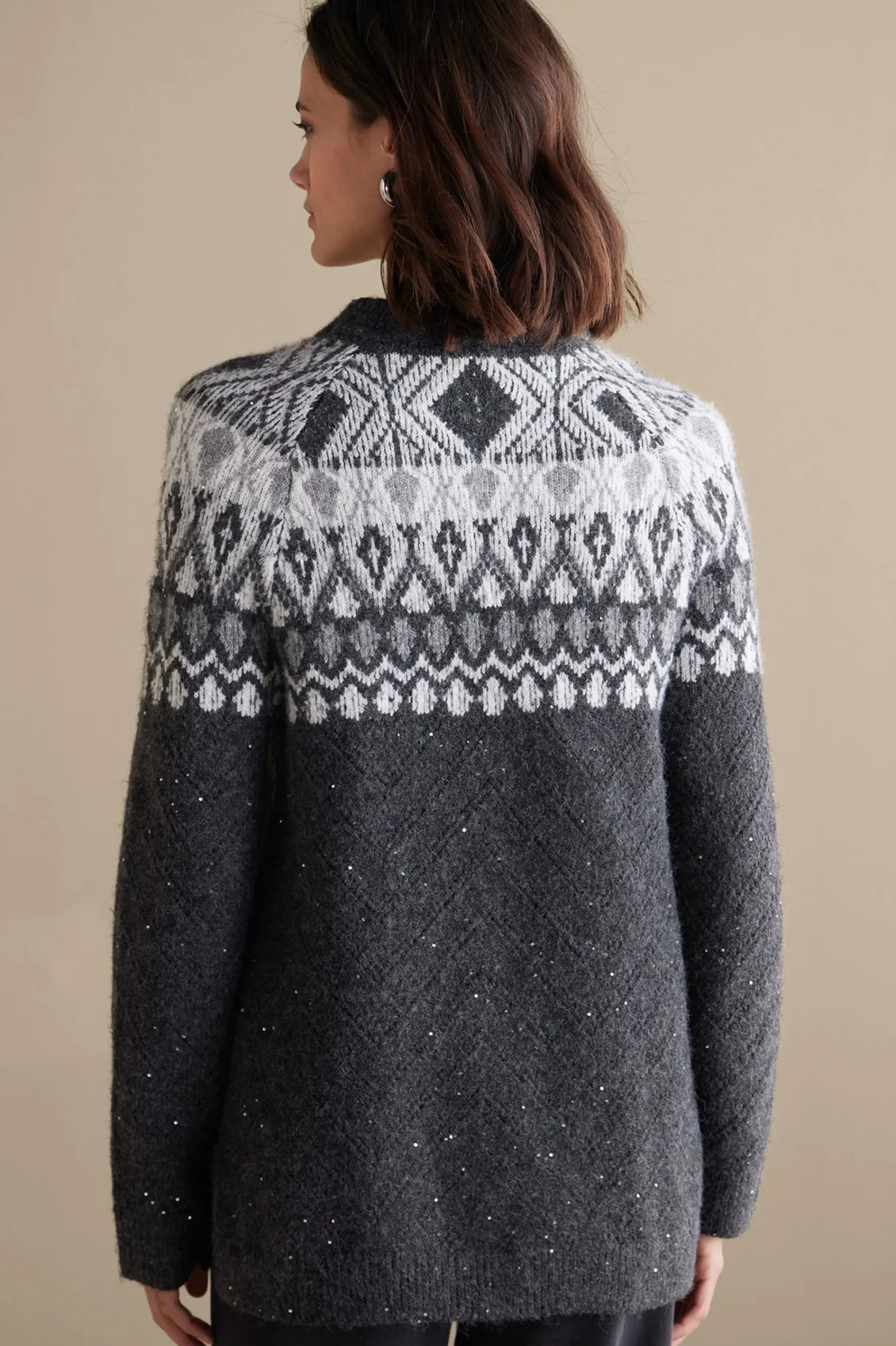 Soft Surroundings Seelie Fair Isle Sweater> Everyday Styles|Sweaters & Cardigans