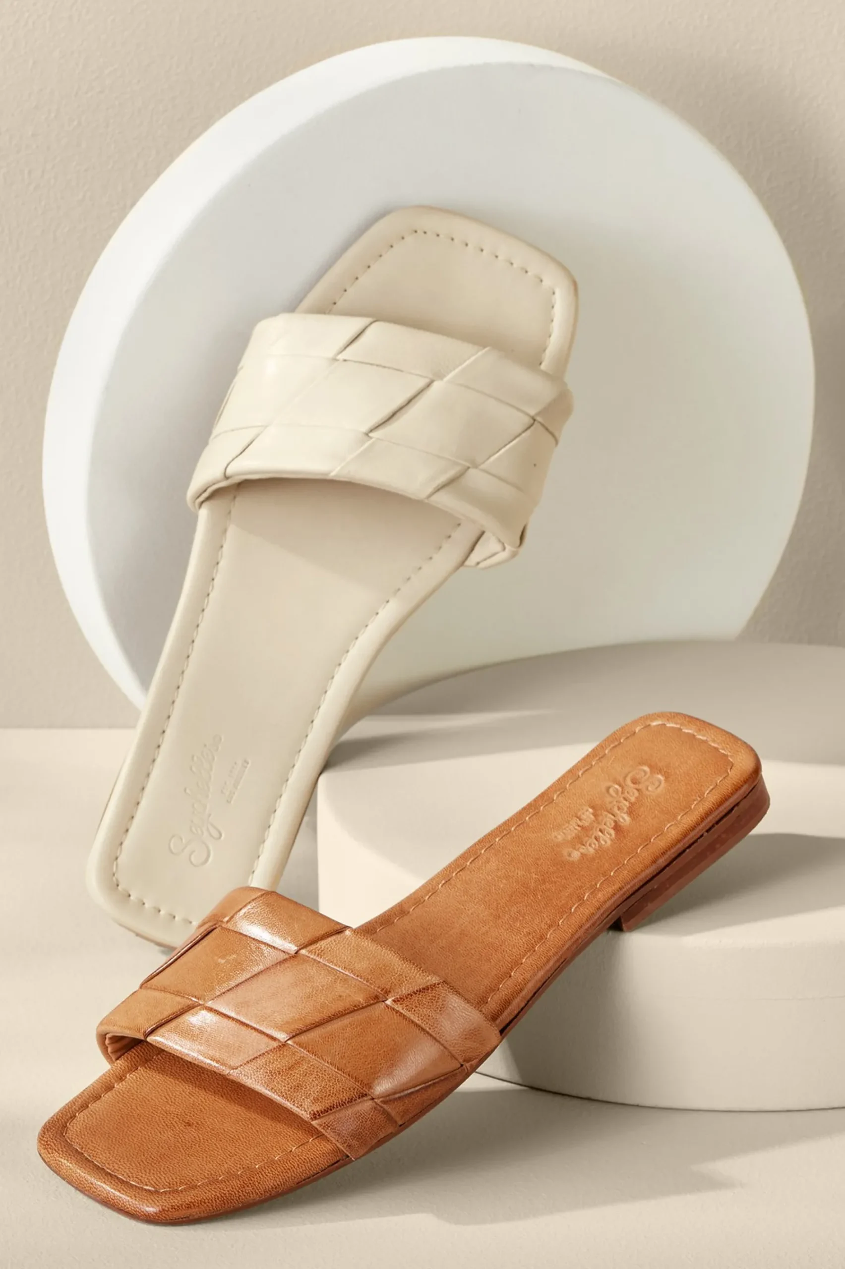Soft Surroundings Seychelles Portland Braided Slide> slides & mules|clogs