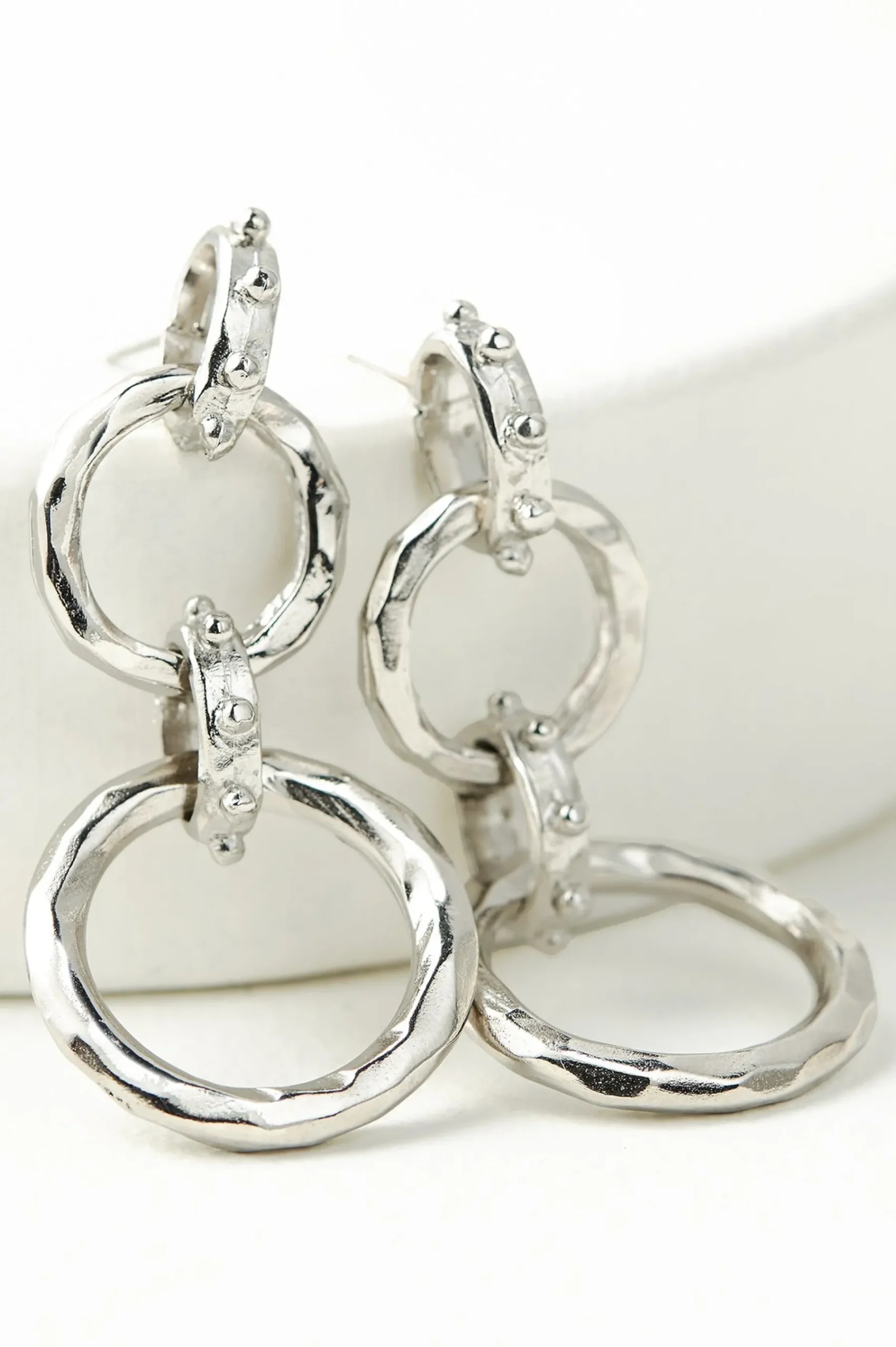 Soft Surroundings Simone Tiered Hoop Earring> Earrings|earrings