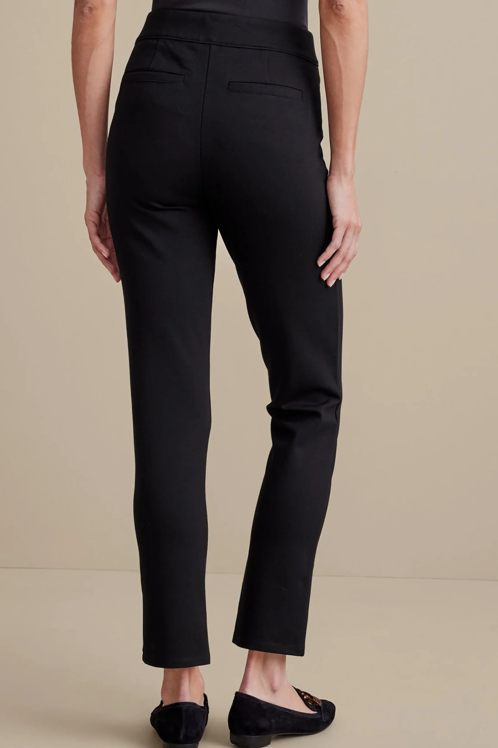 Soft Surroundings Soft Essential Ponte Slim Ankle Pants> Soft Essential Styles|Everyday Styles