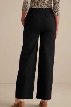 Soft Surroundings Soft Essential Ponte Wide Leg Pants><noscript><img width=