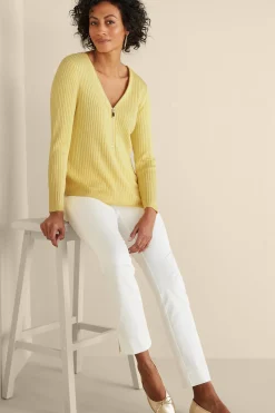 Soft Surroundings Soft Essential™ Ribbed Valentina Sweater><noscript><img width=