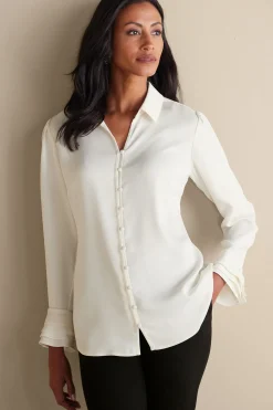 Soft Surroundings Sonnet Blouse> Everyday Styles|long sleeve