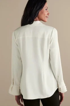 Soft Surroundings Sonnet Blouse><noscript><img width=