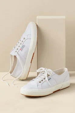 Soft Surroundings Superga Leather Sneaker> sneakers