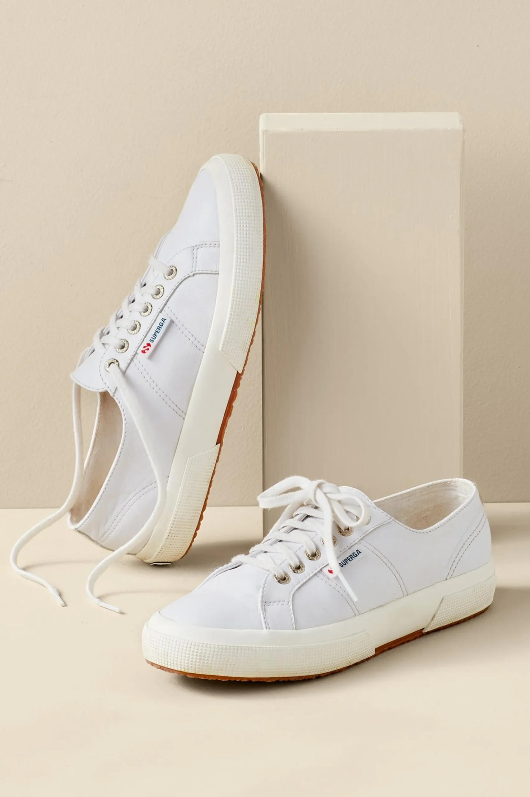 Soft Surroundings Superga Leather Sneaker> sneakers