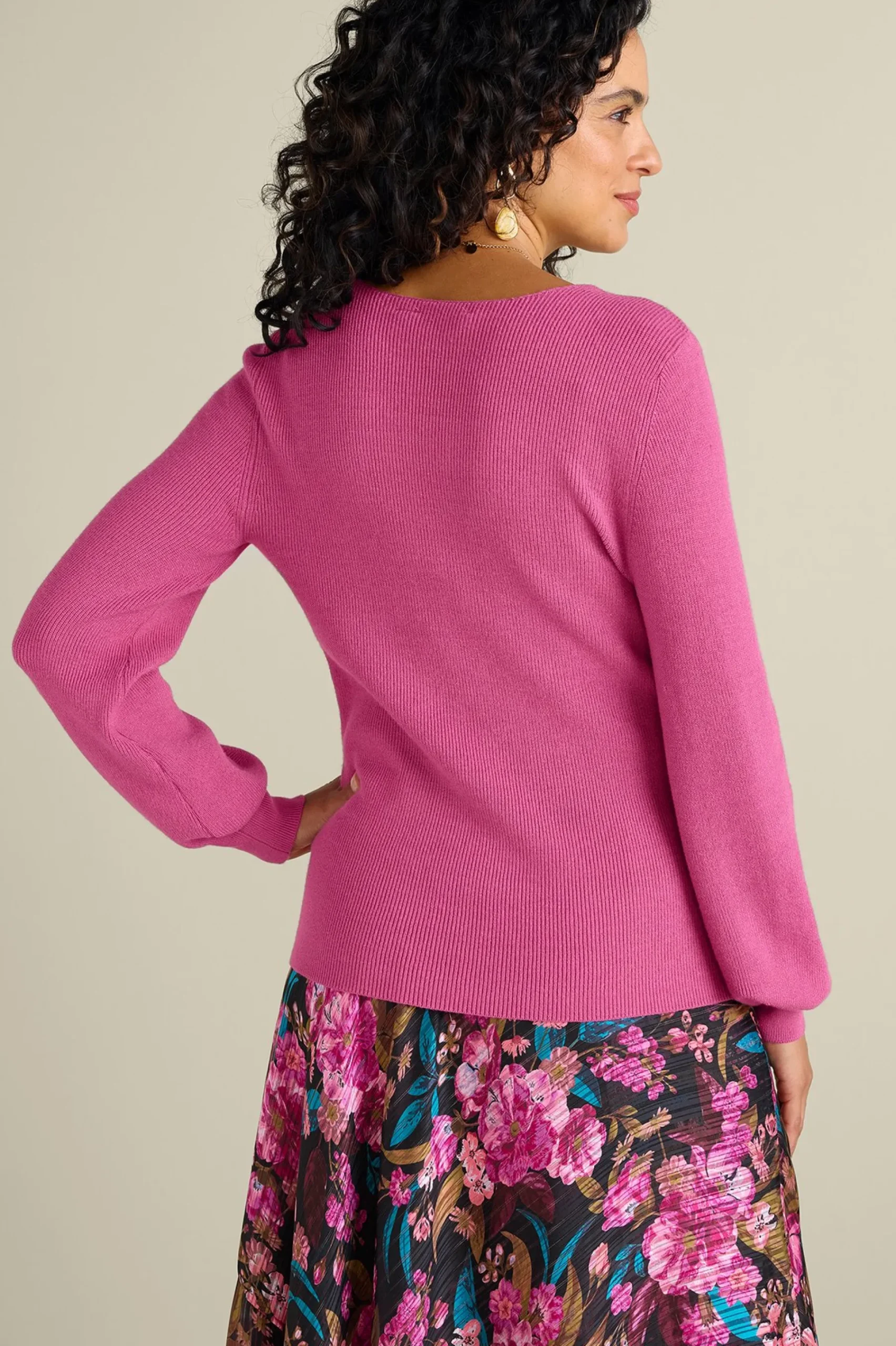 Soft Surroundings Suze Sweater> Sweaters & Cardigans|long sleeve