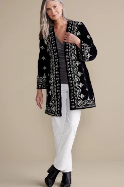 Soft Surroundings Tamaya Kimono> Feminine Flourish|EVelvet Styles