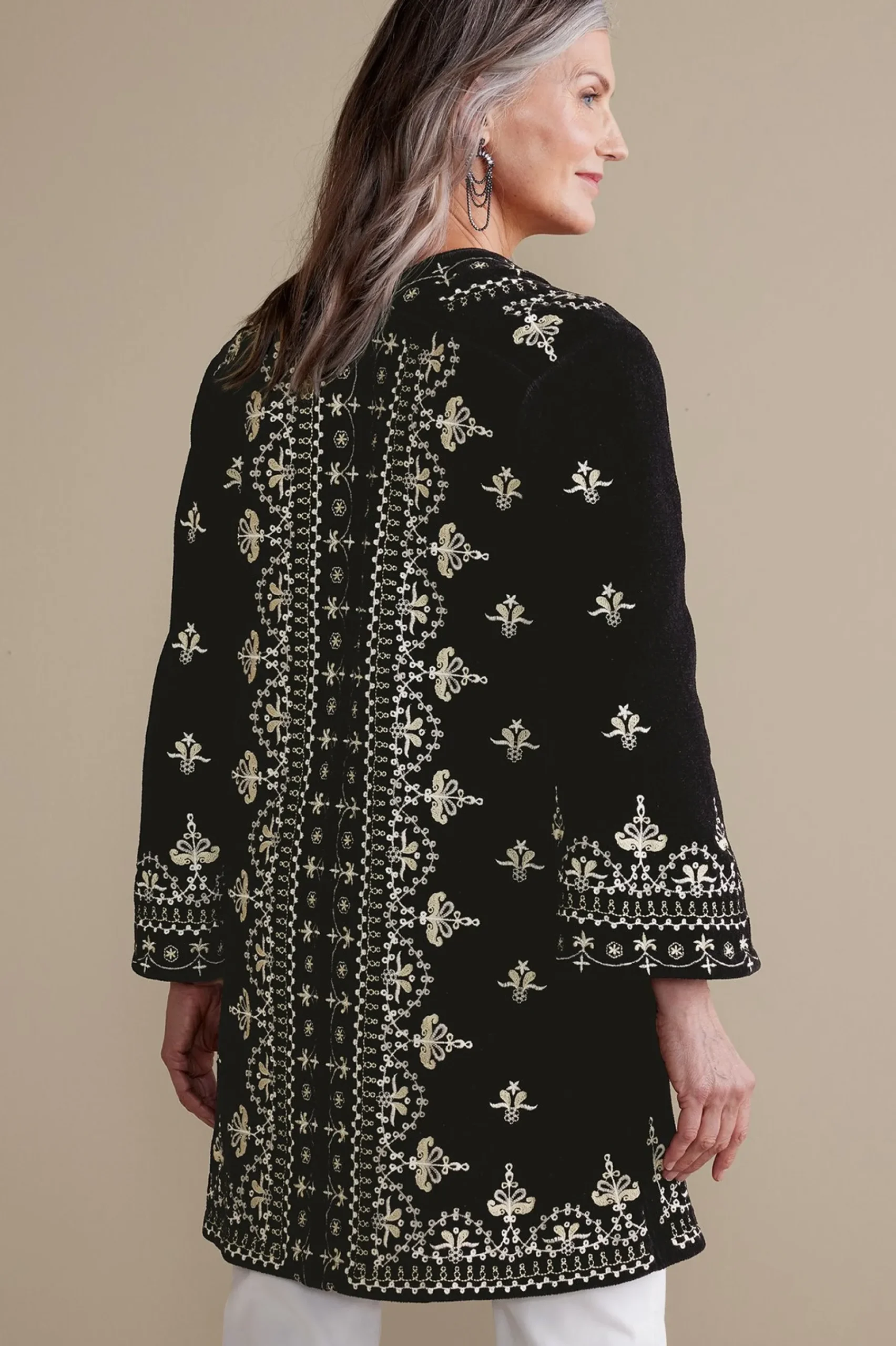 Soft Surroundings Tamaya Kimono> Feminine Flourish|EVelvet Styles