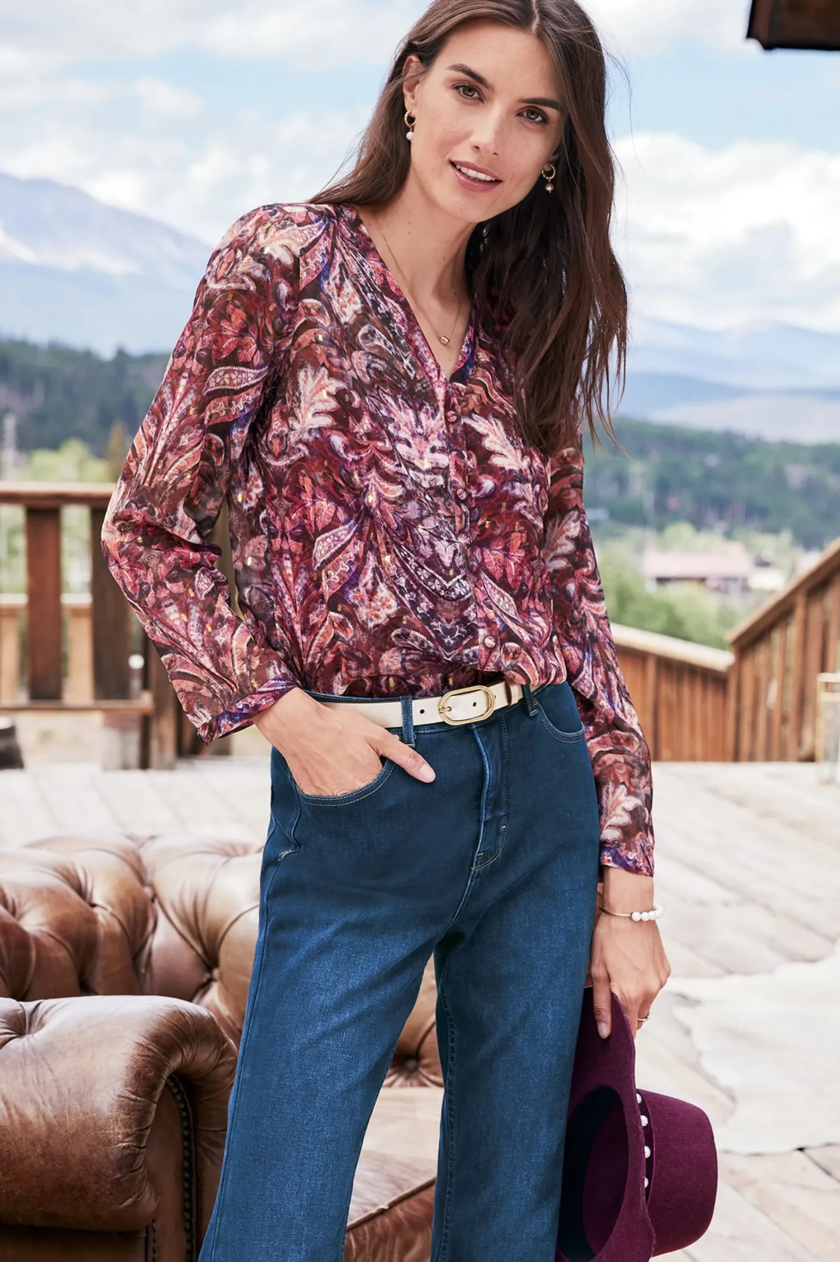 Soft Surroundings Tasha Top> Everyday Styles|long sleeve