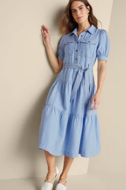 Soft Surroundings Tenley Midi Dress><noscript><img width=