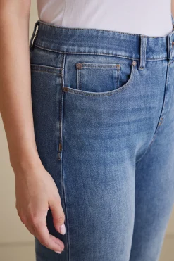 Soft Surroundings The Ultimate Denim Relaxed Straight Jeans><noscript><img width=