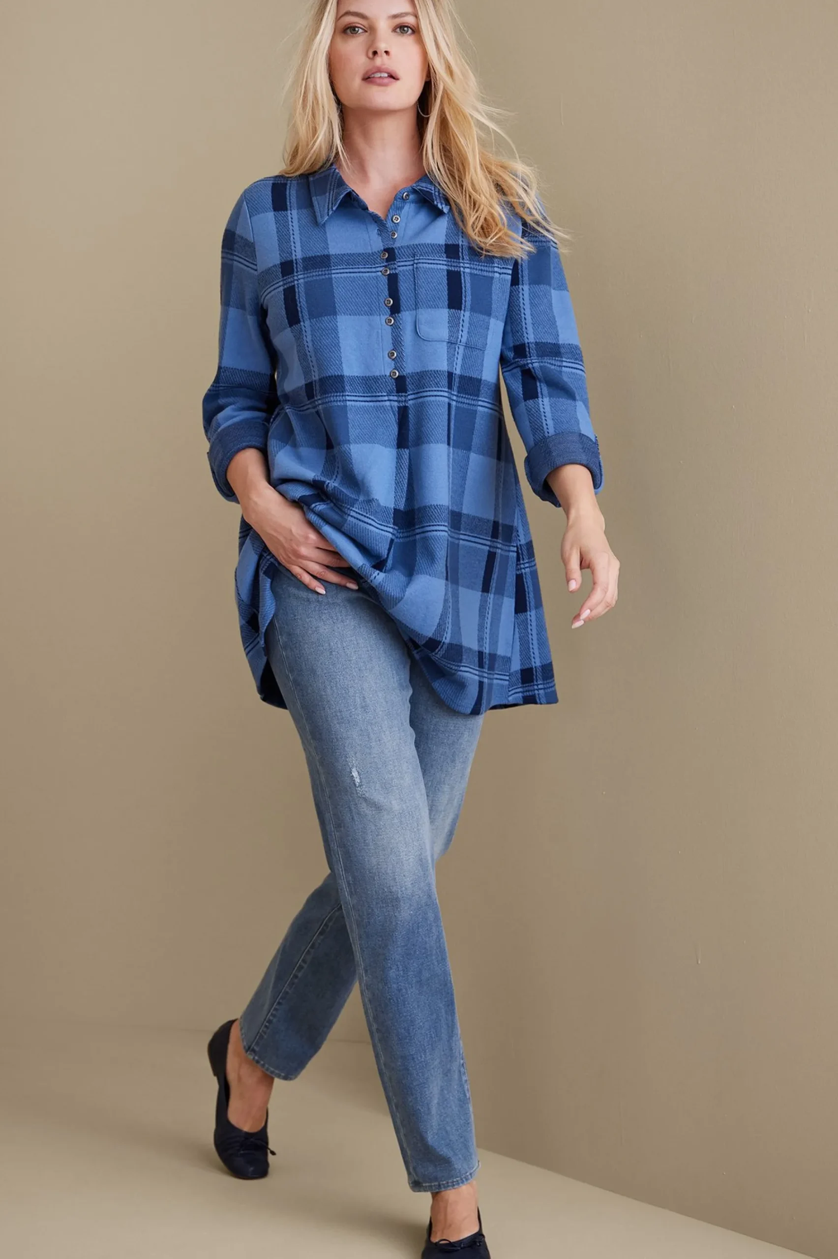 Soft Surroundings The Ultimate Denim Relaxed Straight Jeans> Everyday Styles