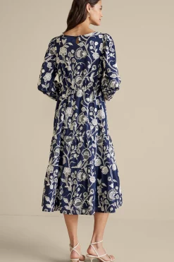 Soft Surroundings Tilda Embroidered Midi Dress><noscript><img width=